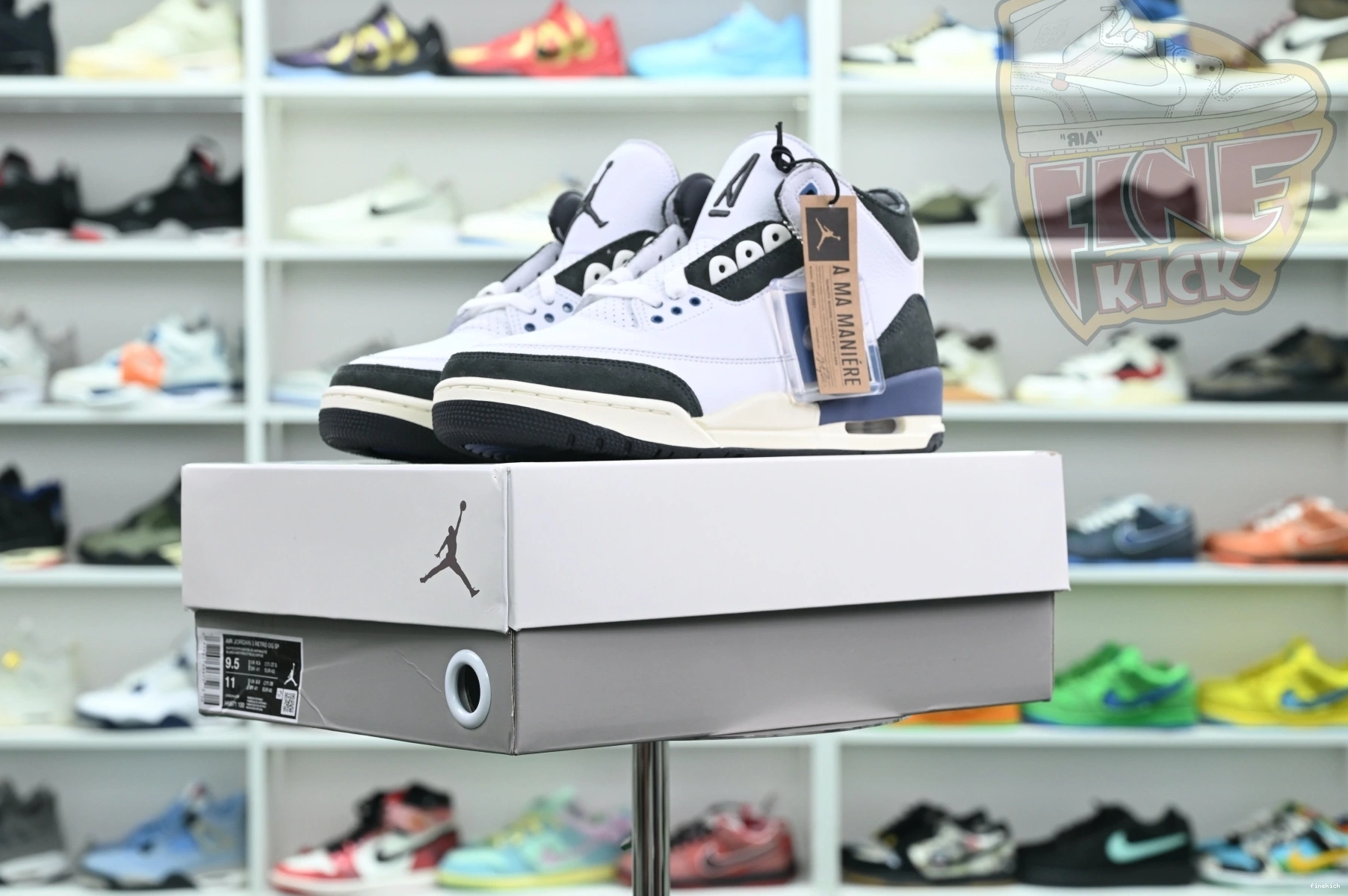 Jordan3“DIFFUSED A Air BLUE” Jordan Maniére Ma x 0216